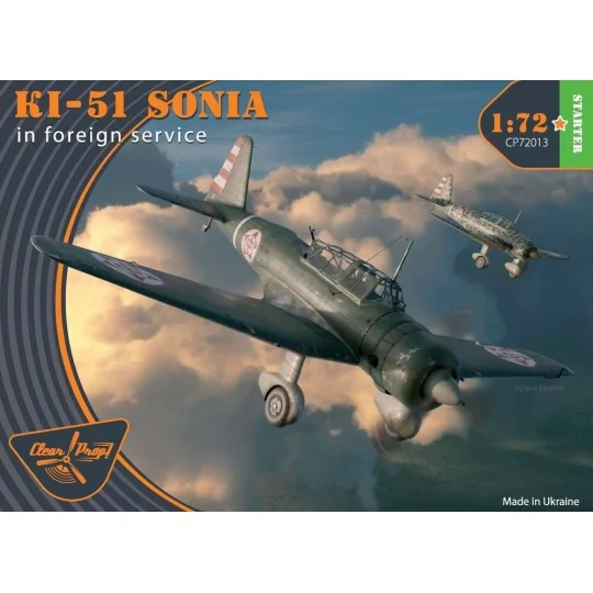 Ki-51 Sonia in foreign service, 1/72 - Clear Prop Models CP72013 Ki-51 Sonia in foreign service, 1/72 - Clear Prop Models CP72013