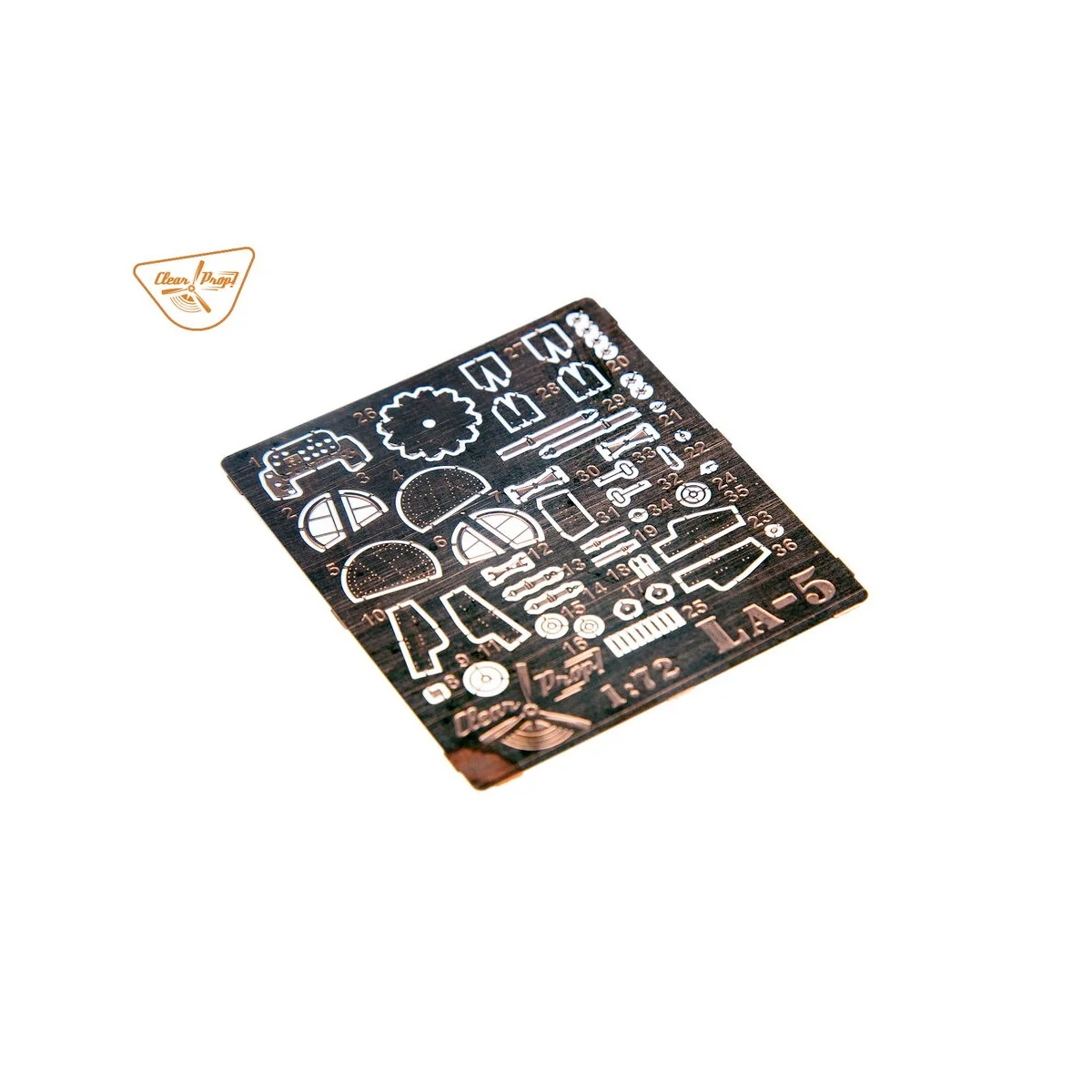 La-5 (early version), 1/72 - Clear Prop Models CP72014