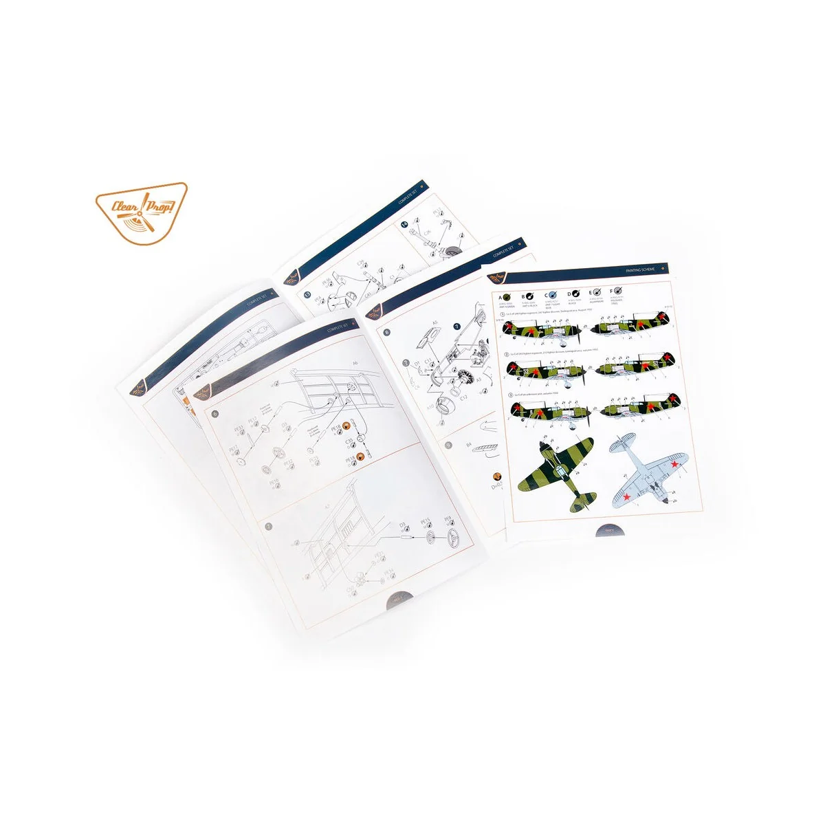 La-5 (early version), 1/72 - Clear Prop Models CP72014