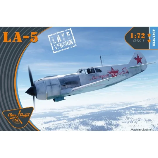 La-5 (late version), 1/72 - Clear Prop Models CP72015 La-5 (late version), 1/72 - Clear Prop Models CP72015