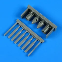 IA 58 Pucara propellers for KINETIC, 1/48 - Quickboost QB48 994