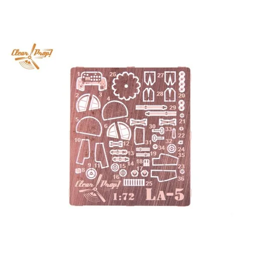 La-5 (late version), 1/72 - Clear Prop Models CP72015 La-5 (late version), 1/72 - Clear Prop Models CP72015