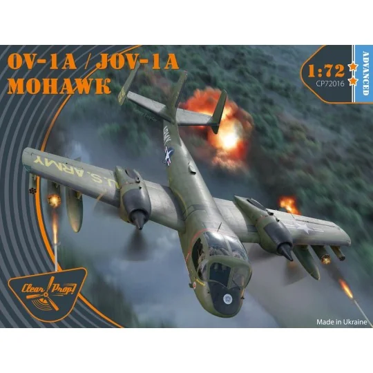 OV-1 A/JOV-1A Mohawk, 1/72 - Clear Prop Models CP72016