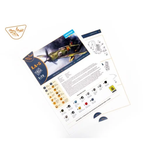 La-5 (early version), 1/72 - Clear Prop Models CP72014