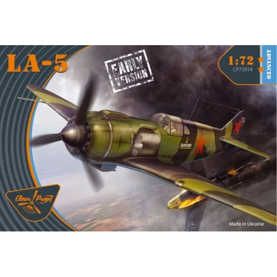 La-5 (early version), 1/72 - Clear Prop Models CP72014