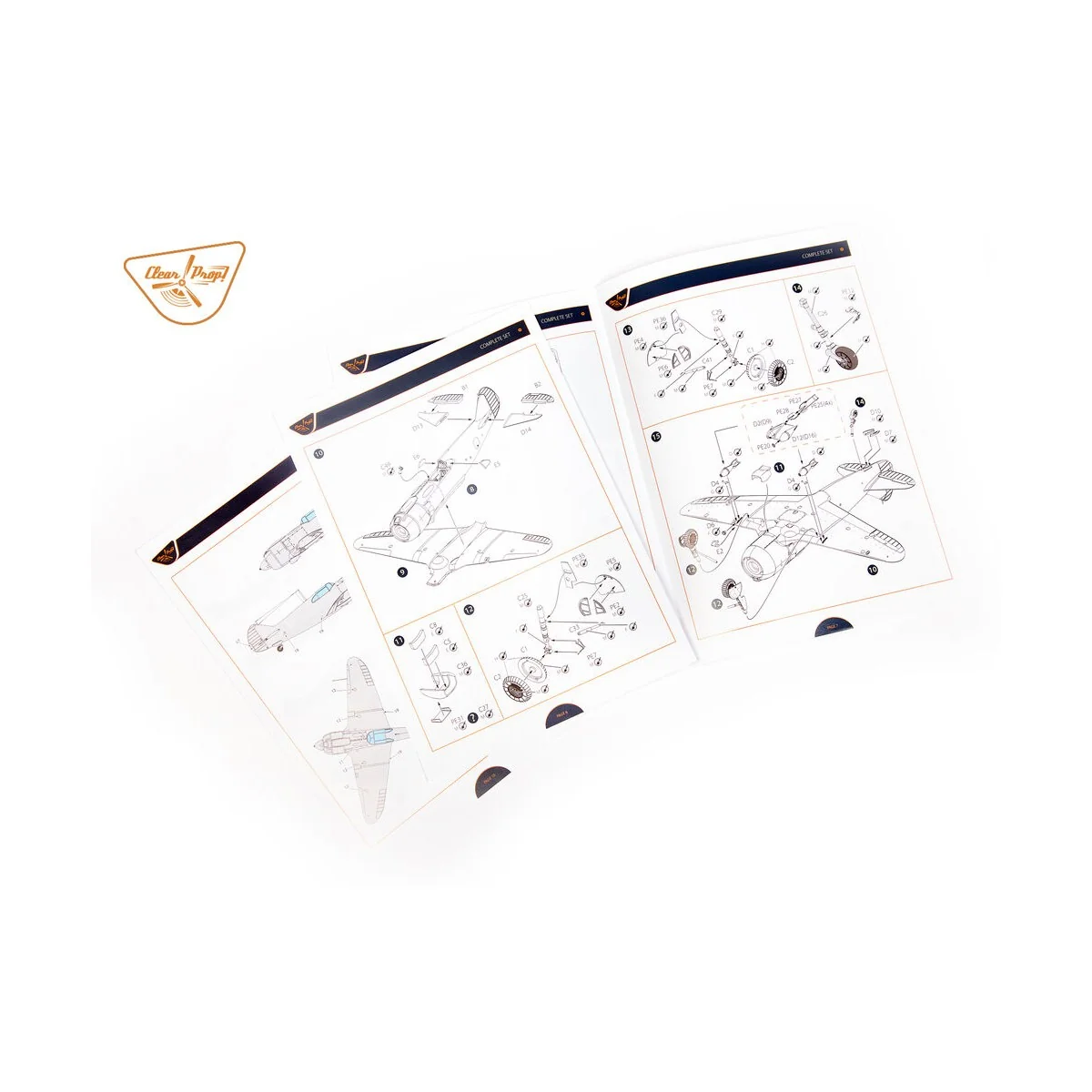 La-5 (early version), 1/72 - Clear Prop Models CP72014