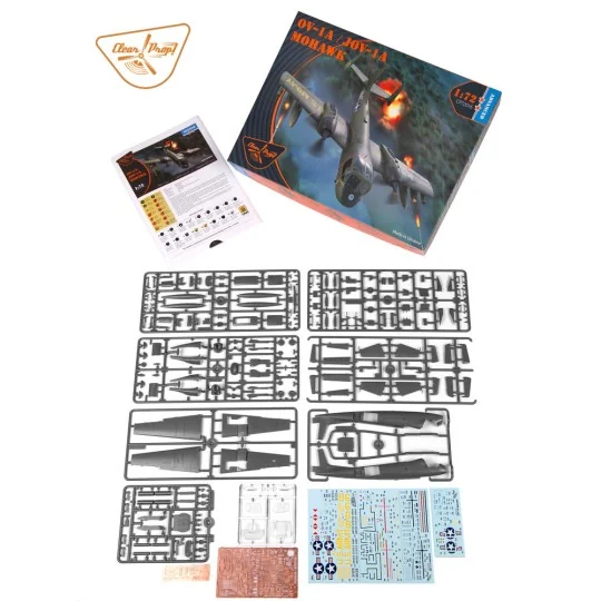 OV-1 A/JOV-1A Mohawk, 1/72 - Clear Prop Models CP72016