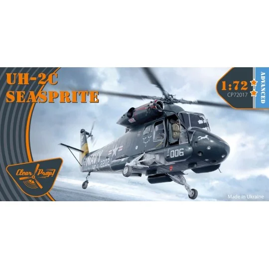UH-2C Seasprite, 1/72 - Clear Prop Models CP72017