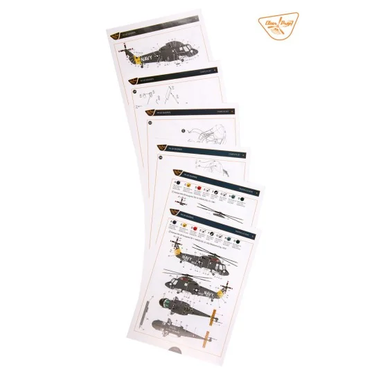 HH-2D Seasprite, 1/72 - Clear Prop Models CP72018