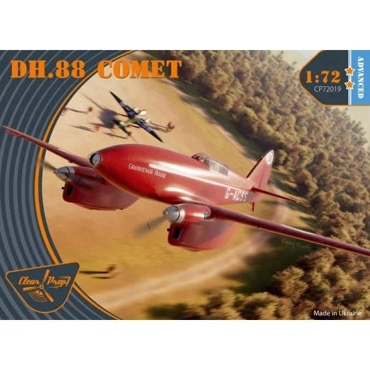 DH.88 Comet, 1/72 - Clear Prop Models CP72019