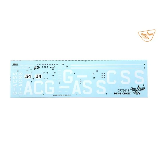 DH.88 Comet, 1/72 - Clear Prop Models CP72019