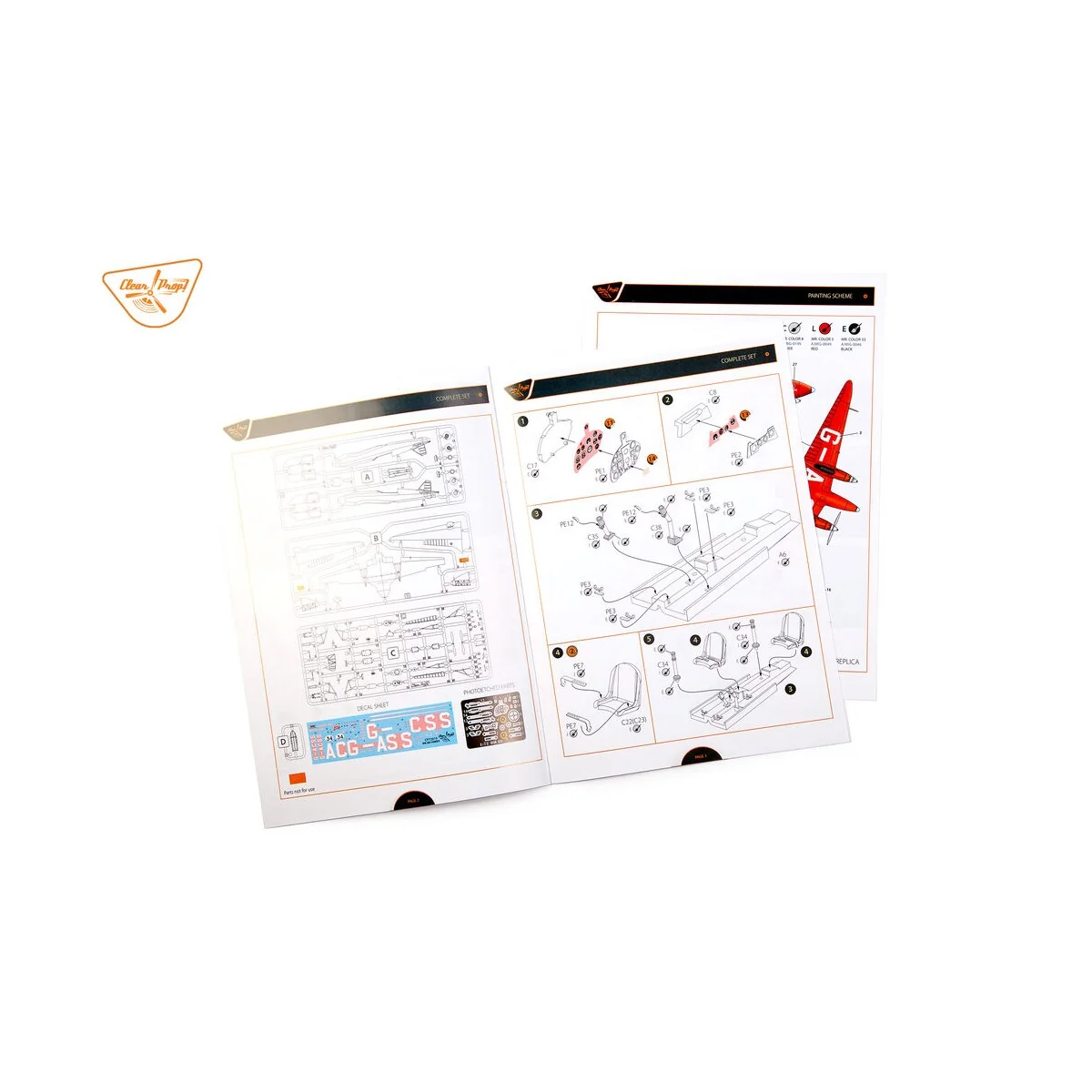 DH.88 Comet, 1/72 - Clear Prop Models CP72019