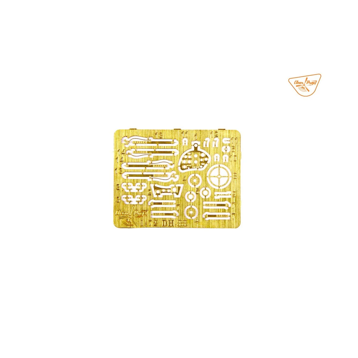 DH.88 Comet, 1/72 - Clear Prop Models CP72019