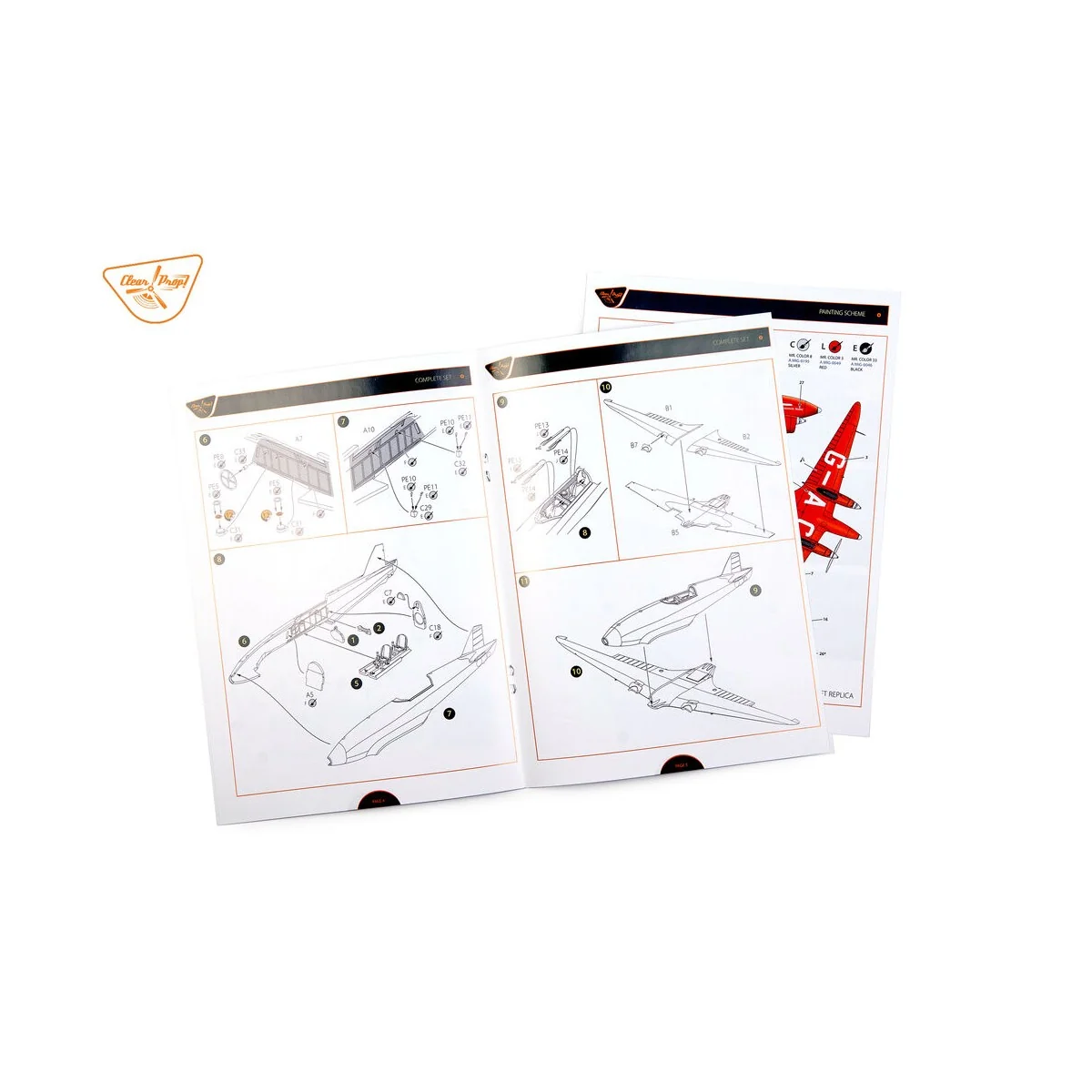 DH.88 Comet, 1/72 - Clear Prop Models CP72019