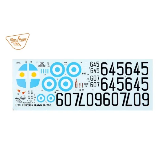 H-75O Hawk, 1/72 - Clear Prop Models CP72021 H-75O Hawk, 1/72 - Clear Prop Models CP72021