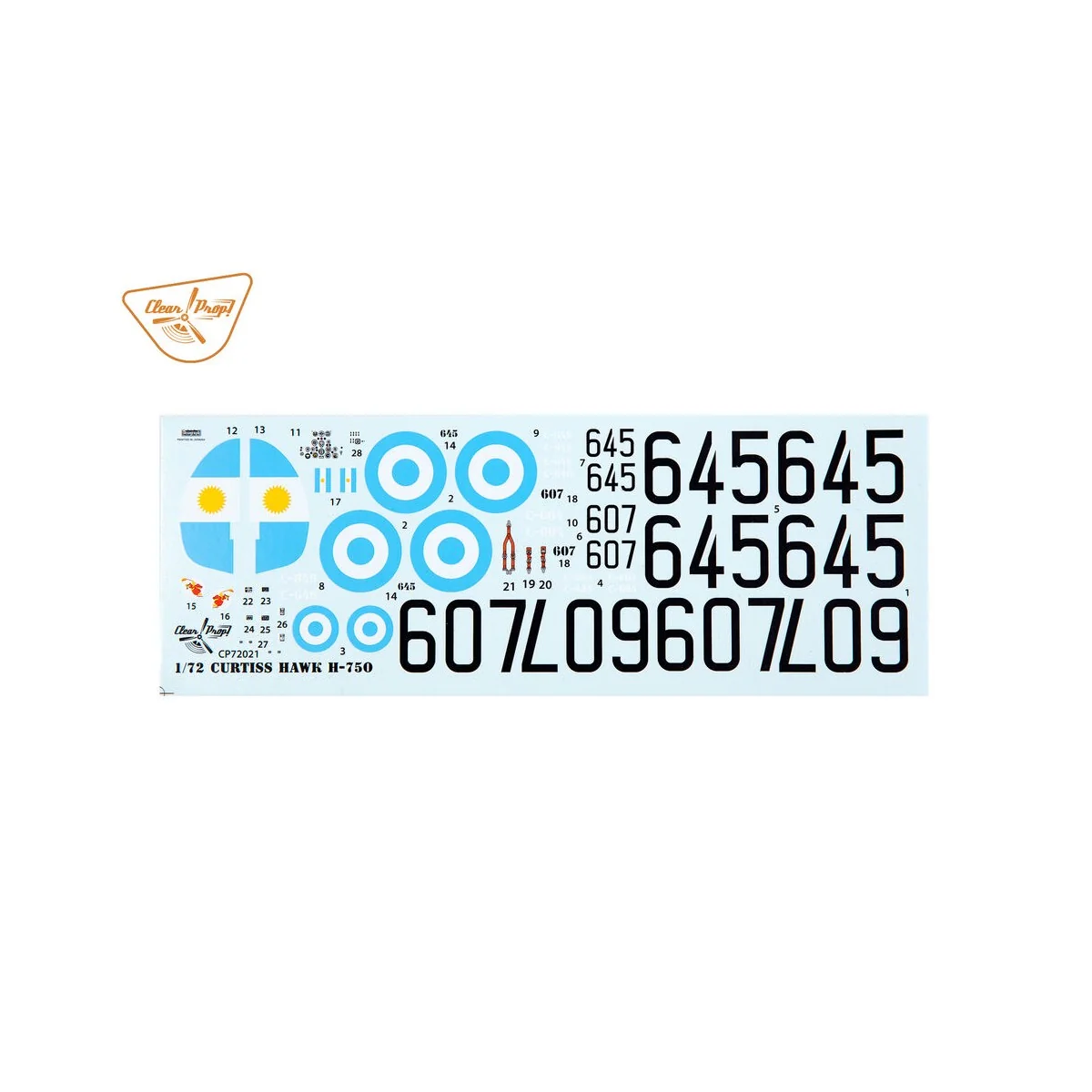 H-75O Hawk, 1/72 - Clear Prop Models CP72021 H-75O Hawk, 1/72 - Clear Prop Models CP72021