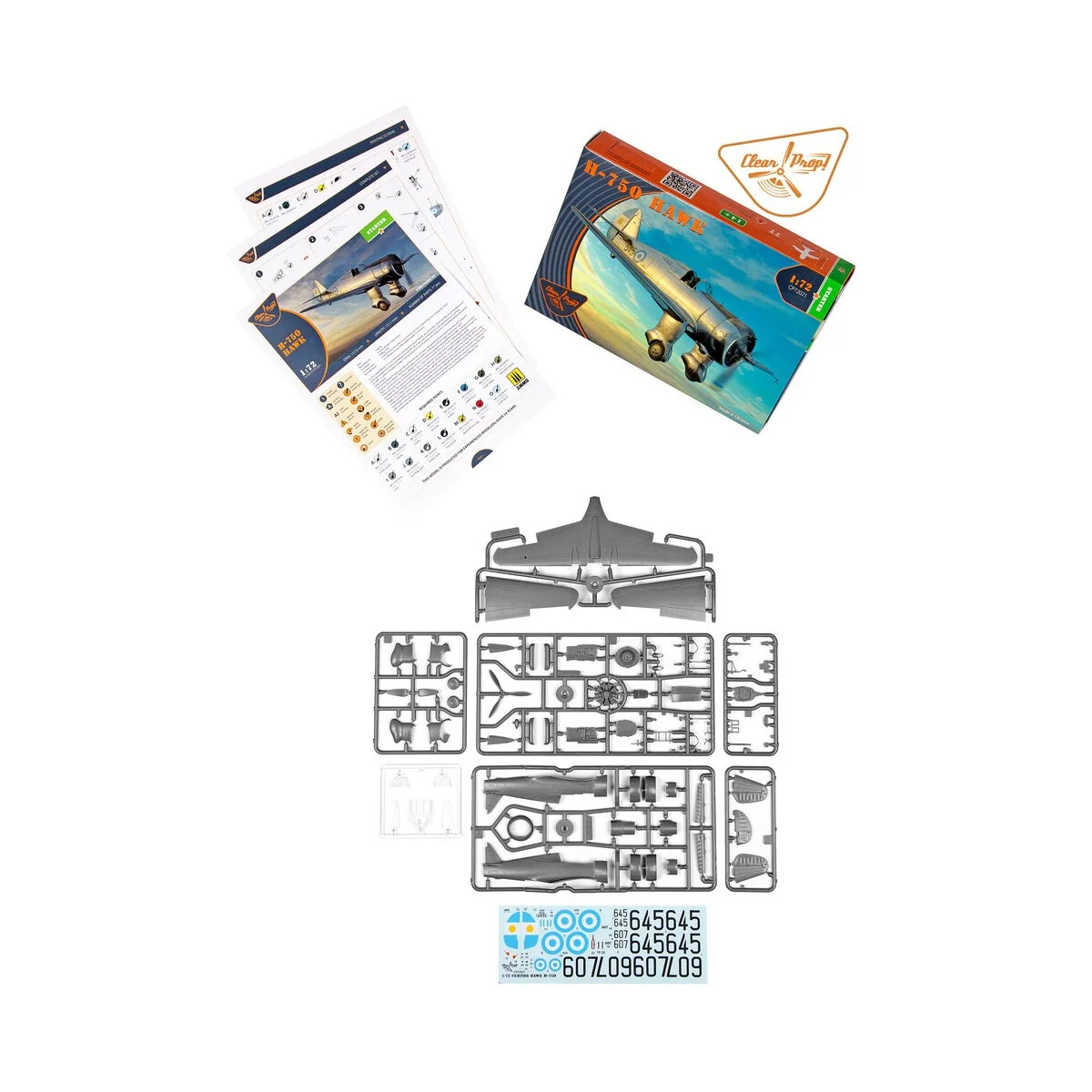 H-75O Hawk, 1/72 - Clear Prop Models CP72021 H-75O Hawk, 1/72 - Clear Prop Models CP72021