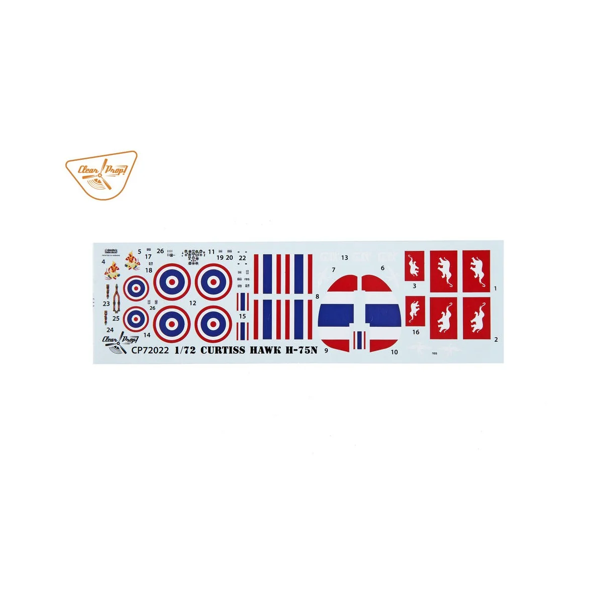 H-75N Hawk, 1/72 - Clear Prop Models CP72022 H-75N Hawk, 1/72 - Clear Prop Models CP72022