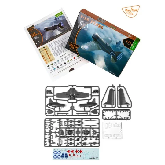 I-16 type 5 (early version), 1/72 - Clear Prop Models CP72024