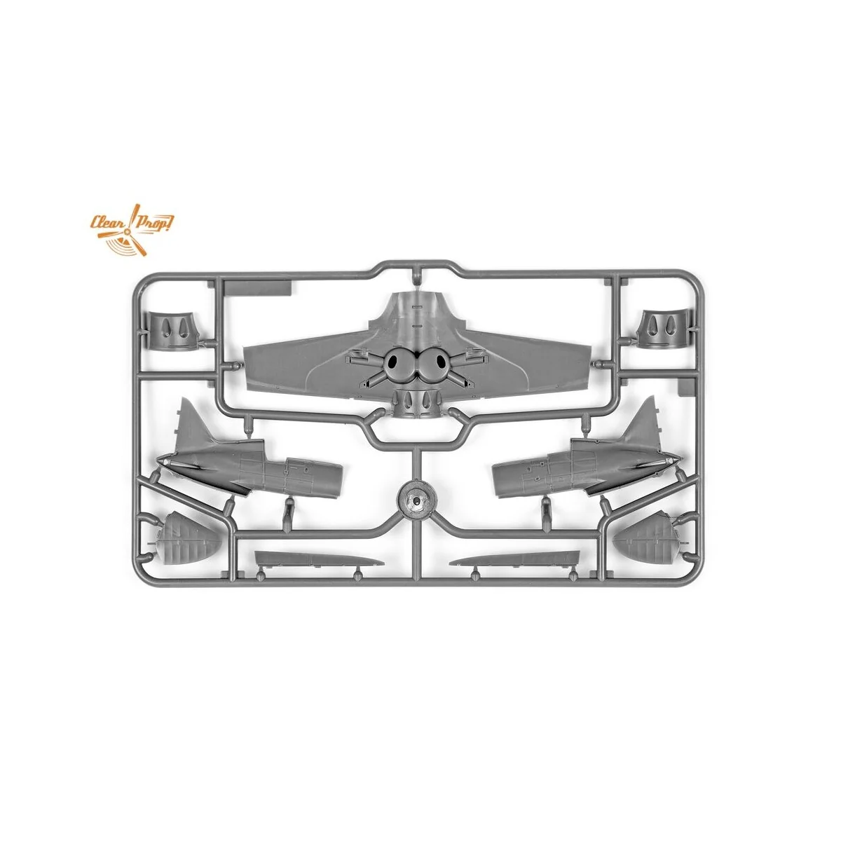 I-16 type 5 (early version), 1/72 - Clear Prop Models CP72024