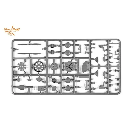 I-16 type 5 (early version), 1/72 - Clear Prop Models CP72024
