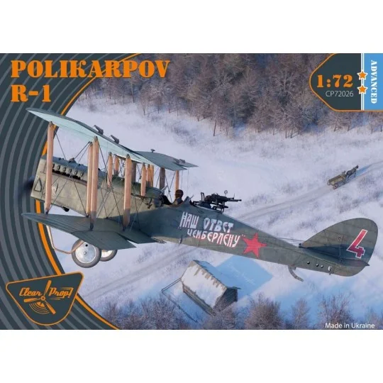 Polikarpov R-1, 1/72 - Clear Prop Models CP72026 Polikarpov R-1, 1/72 - Clear Prop Models CP72026