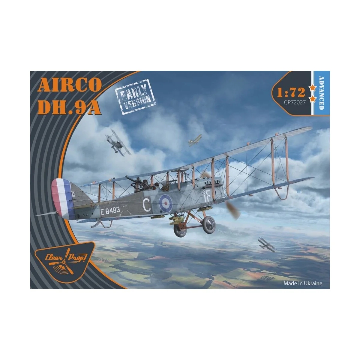Airco DH.9a (early version), 1/72 - Clear Prop Models CP72027