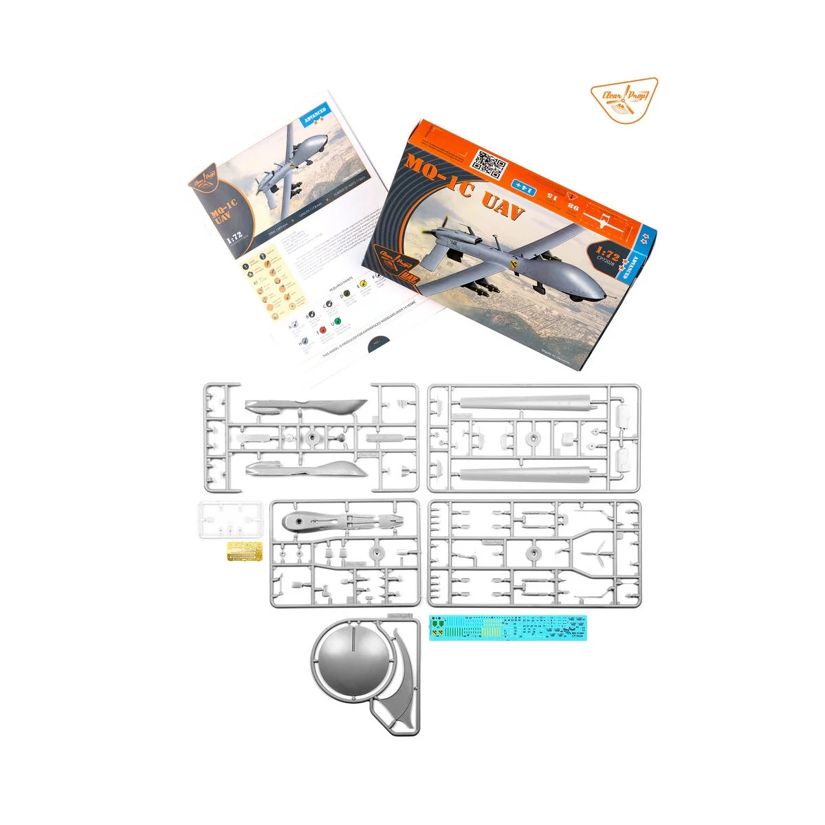 MQ-1C UAV, 1/72 - Clear Prop Models CP72028 MQ-1C UAV, 1/72 - Clear Prop Models CP72028