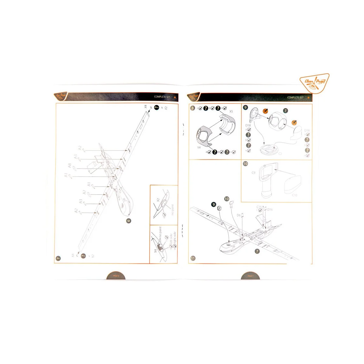 MQ-1C UAV, 1/72 - Clear Prop Models CP72028 MQ-1C UAV, 1/72 - Clear Prop Models CP72028