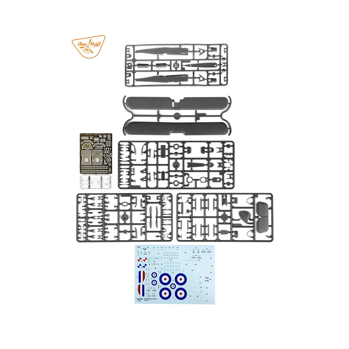 Airco DH.9a (early version), 1/72 - Clear Prop Models CP72027
