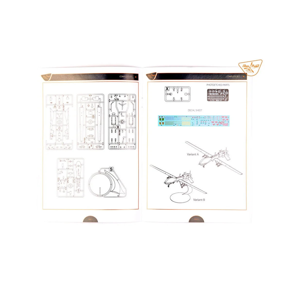 MQ-1C UAV, 1/72 - Clear Prop Models CP72028 MQ-1C UAV, 1/72 - Clear Prop Models CP72028