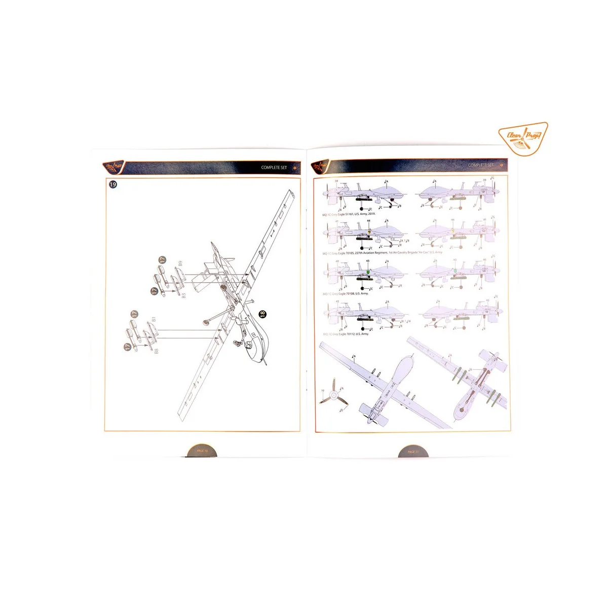 MQ-1C UAV, 1/72 - Clear Prop Models CP72028 MQ-1C UAV, 1/72 - Clear Prop Models CP72028