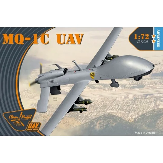 MQ-1C UAV, 1/72 - Clear Prop Models CP72028 MQ-1C UAV, 1/72 - Clear Prop Models CP72028