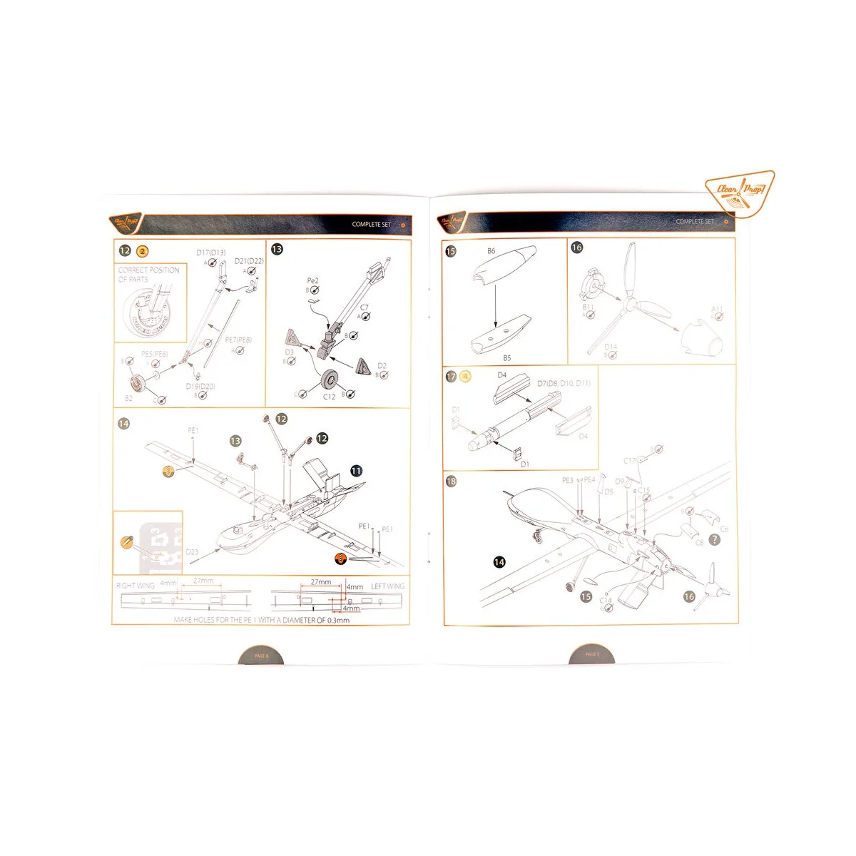 MQ-1C UAV, 1/72 - Clear Prop Models CP72028 MQ-1C UAV, 1/72 - Clear Prop Models CP72028