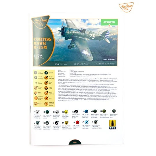 H-75M Hawk, 1/72 - Clear Prop Models CP72029 H-75M Hawk, 1/72 - Clear Prop Models CP72029