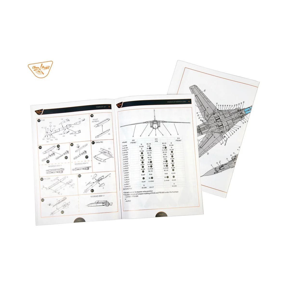 MiG-23MLA Flogger-G, 1/72 - Clear Prop Models CP72030