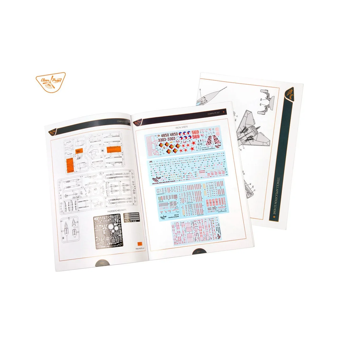 MiG-23MLA Flogger-G, 1/72 - Clear Prop Models CP72030