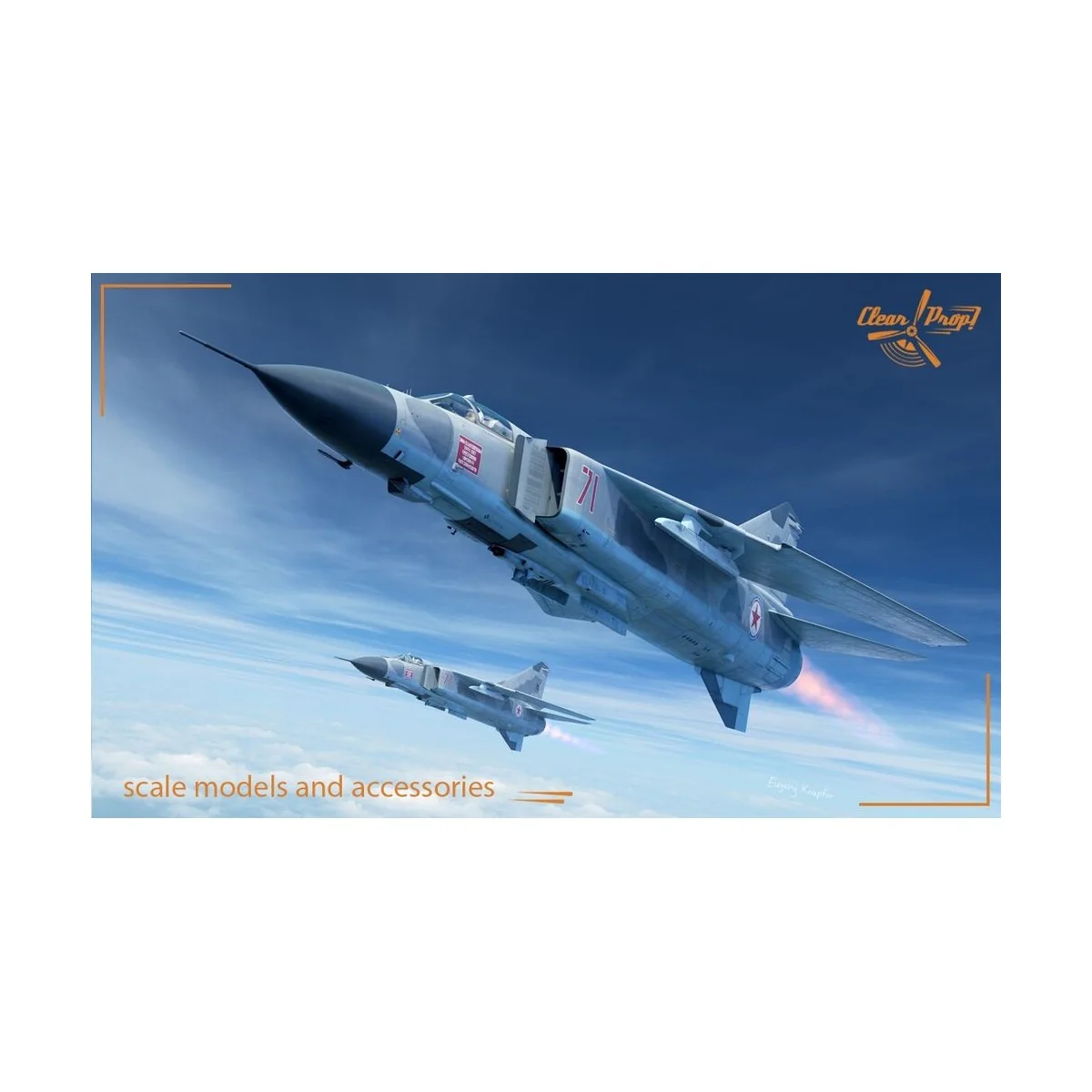 MiG-23ML/MLA Flogger-G, 1/72 - Clear Prop Models CP72032