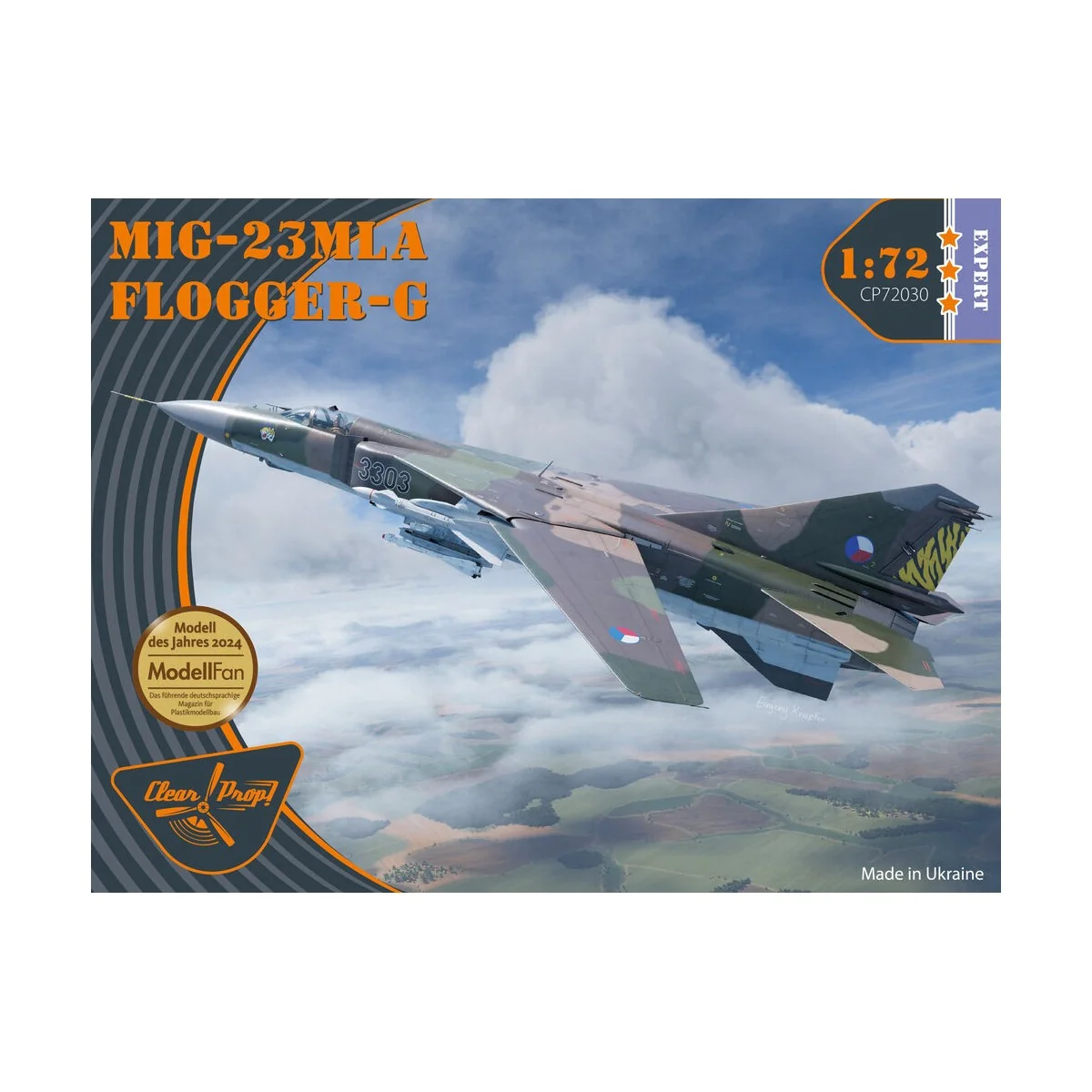 MiG-23MLA Flogger-G, 1/72 - Clear Prop Models CP72030
