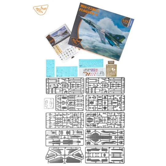 MiG-23MLA Flogger-G, 1/72 - Clear Prop Models CP72030