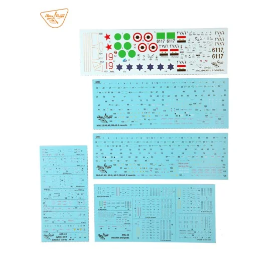 MiG-23MLAE-2 Flogger-G, 1/72 - Clear Prop Models CP72031