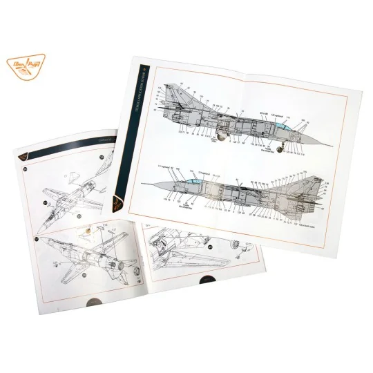 MiG-23MLA Flogger-G, 1/72 - Clear Prop Models CP72030