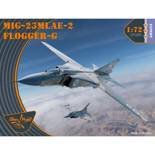 MiG-23MLAE-2 Flogger-G, 1/72 - Clear Prop Models CP72031