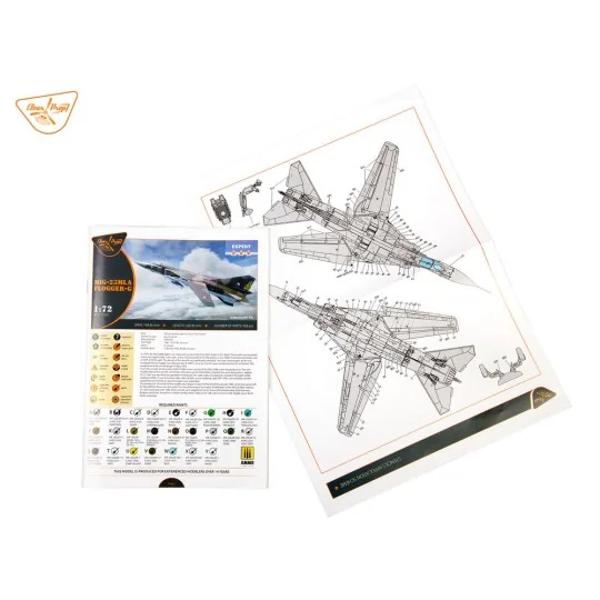 MiG-23MLA Flogger-G, 1/72 - Clear Prop Models CP72030