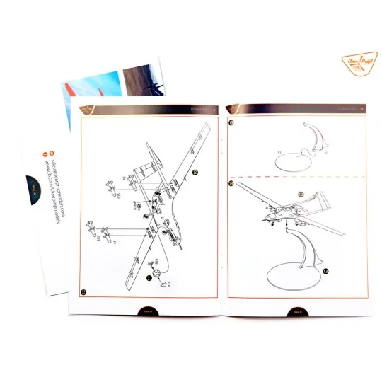 TB.2 UAV UKRAINIAN ARMY, 1/72 - Clear Prop Models CP72033