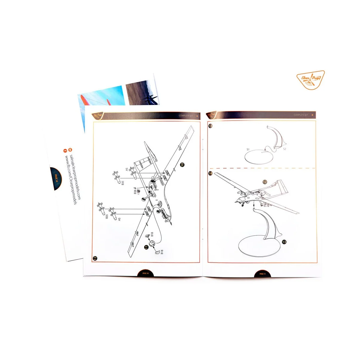 TB.2 UAV UKRAINIAN ARMY, 1/72 - Clear Prop Models CP72033