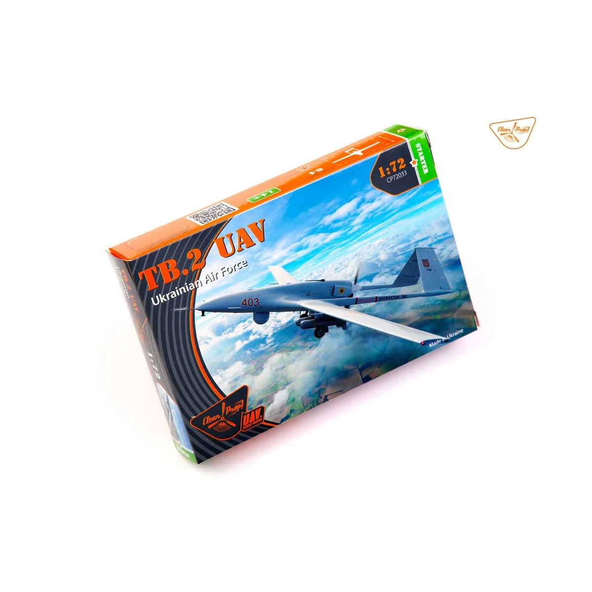 TB.2 UAV UKRAINIAN ARMY, 1/72 - Clear Prop Models CP72033