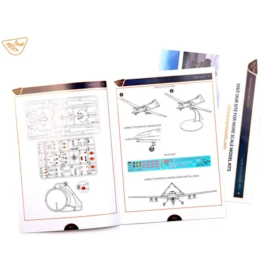 TB.2 UAV UKRAINIAN ARMY, 1/72 - Clear Prop Models CP72033