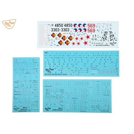 MiG-23MLA Flogger-G, 1/72 - Clear Prop Models CP72030