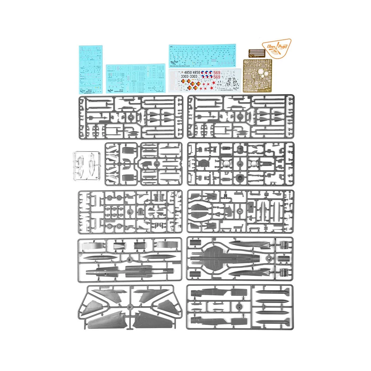 MiG-23MLA Flogger-G, 1/72 - Clear Prop Models CP72030